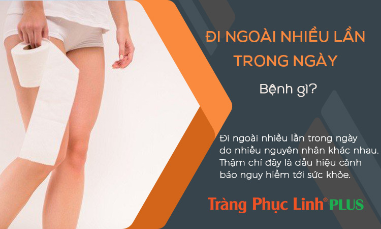 Đi ngoài nhiều lần trong ngày là bệnh gì?