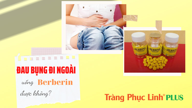 Đau bụng đi ngoài uống berberin có được không?