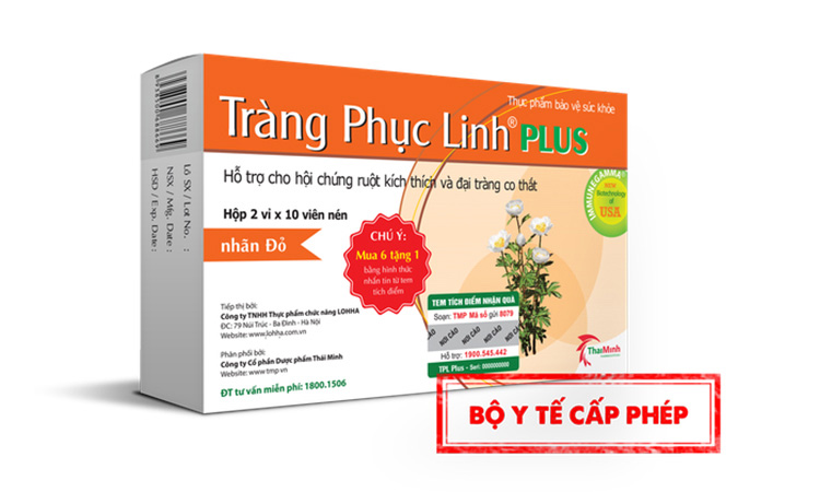 Tràng Phục Linh PLUS - Giảm đau bụng đi ngoài ngất xỉu do viêm đại tràng 1